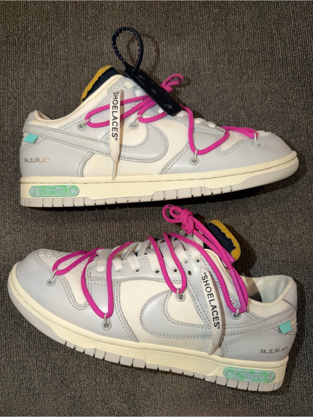 Nike Dunk Low ‘Off-White Lot 30’ Size 8.5M